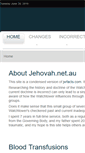 Mobile Screenshot of jehovah.net.au